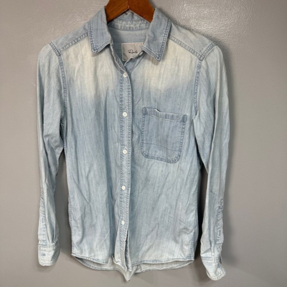 Rails Light Blue Button Down Shirt
